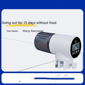 The Ultimate Solution for Feeding Your Fish: Intelligent Timed Pet Aquarium Fish Feeder